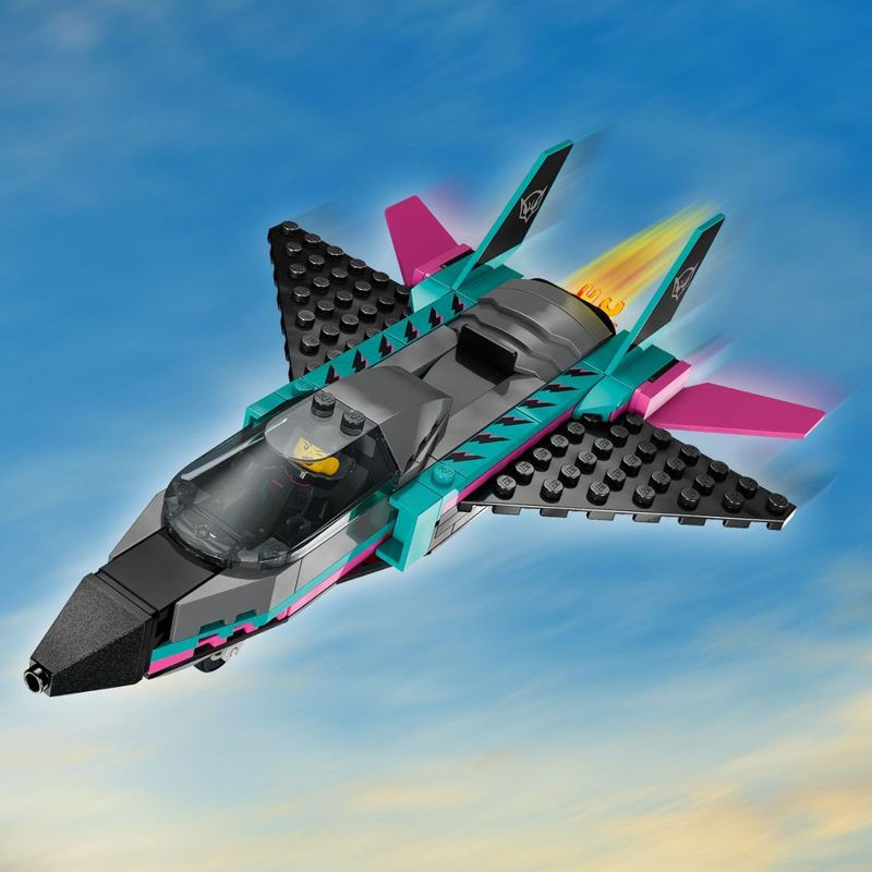 LEGO City Jet Vs. Car 60489