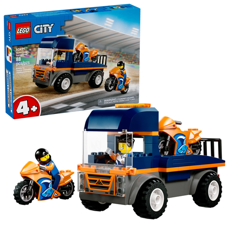 Lego City Motorcycle Transporter 60491