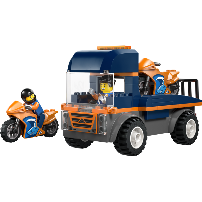 Lego City Motorcycle Transporter 60491