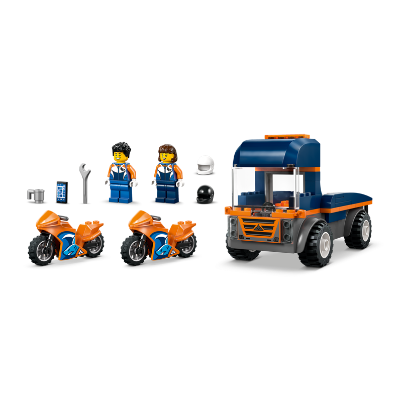 Lego City Motorcycle Transporter 60491