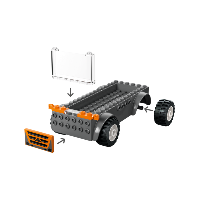 Lego City Motorcycle Transporter 60491