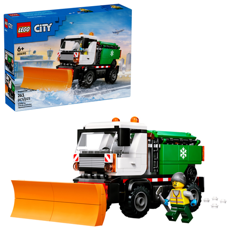 Lego City Snowplow 60490