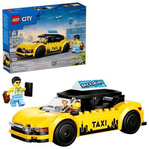 Lego City Yellow Taxi 60487