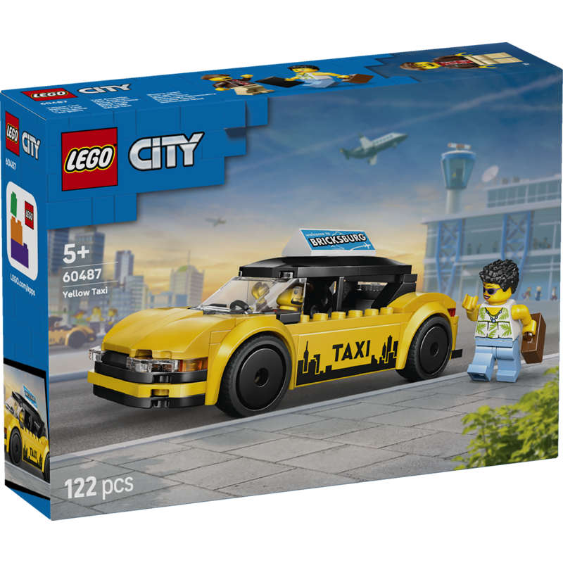 Lego City Yellow Taxi 60487