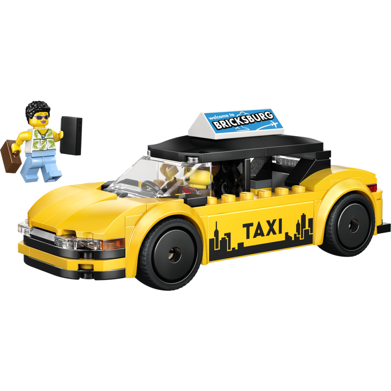 Lego City Yellow Taxi 60487