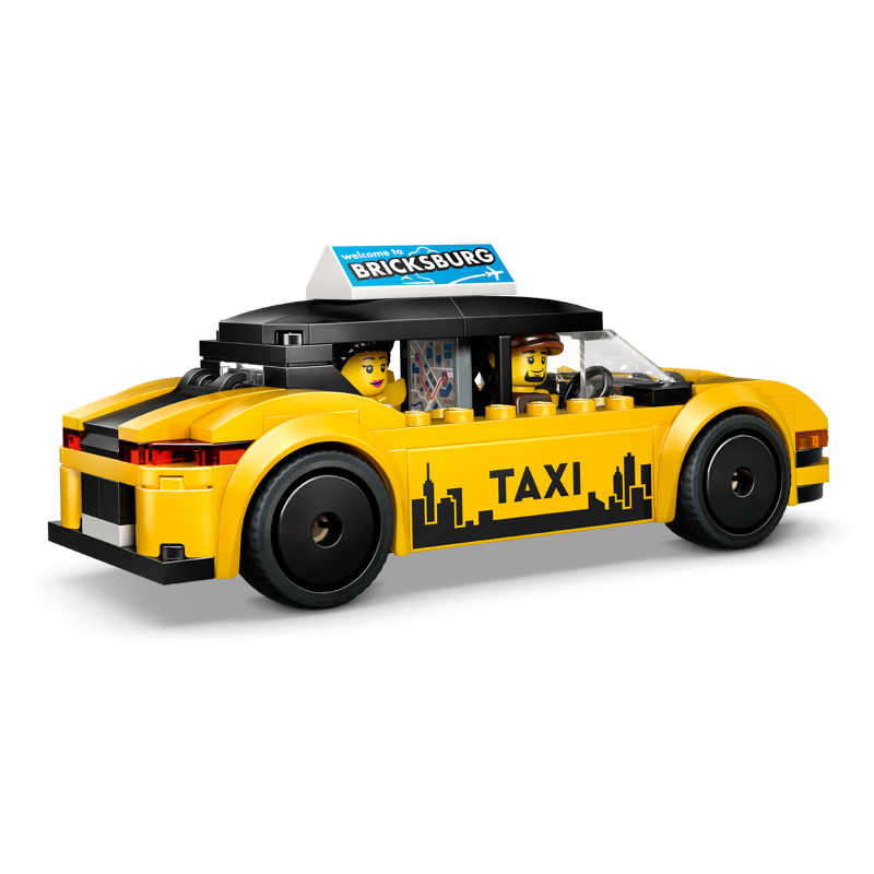 Lego City Yellow Taxi 60487