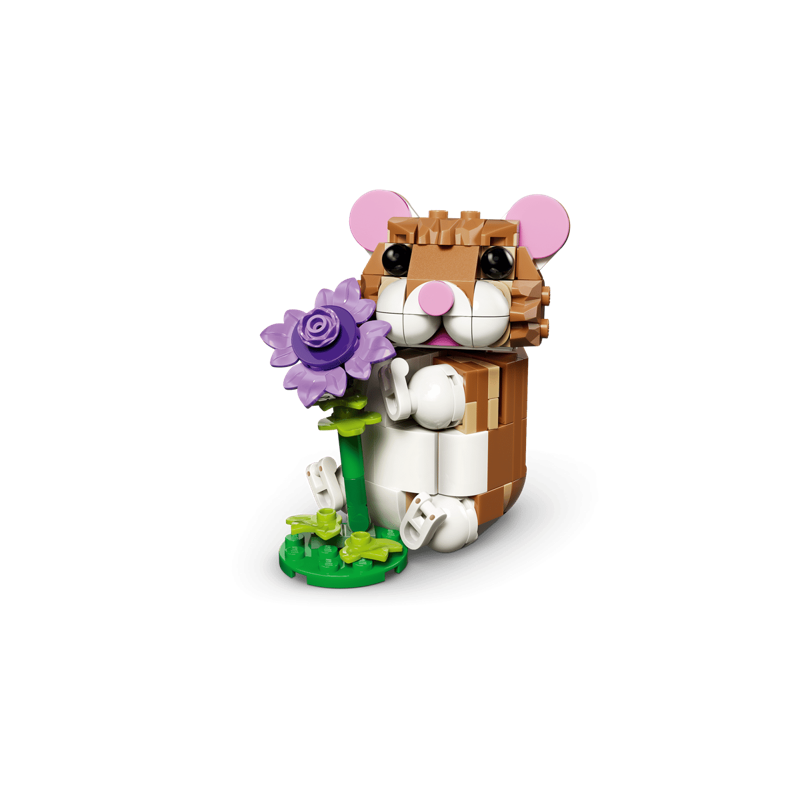 Lego Creator Cute Hamster With a Flower 31376