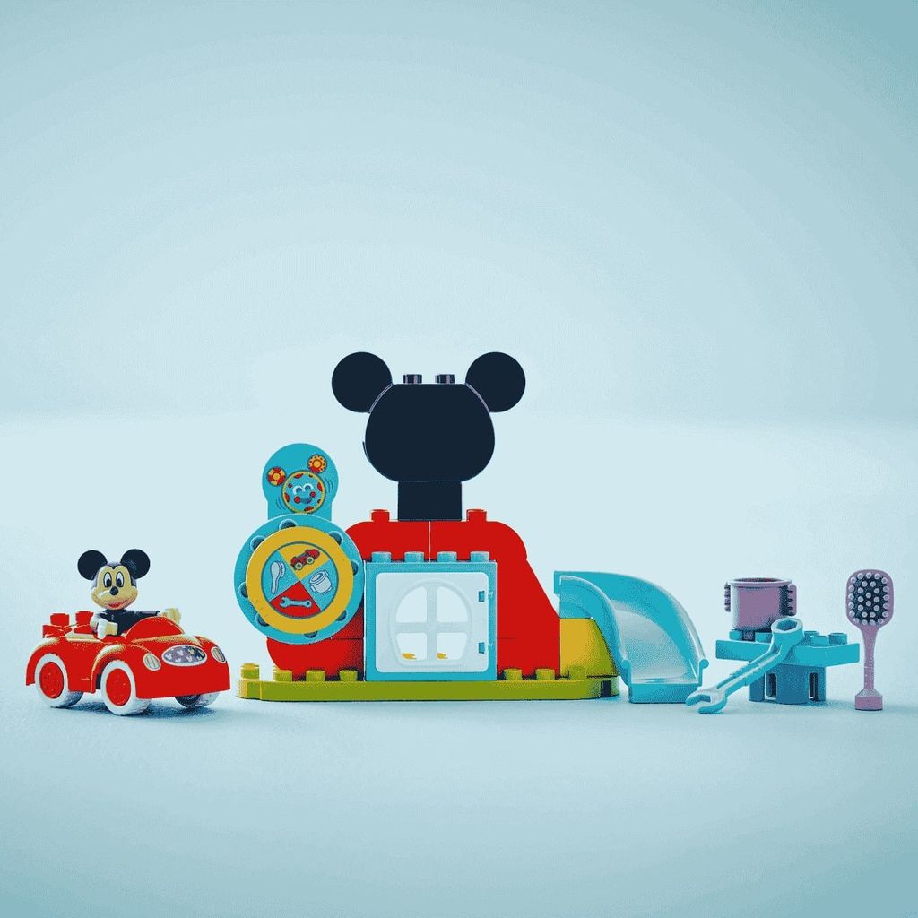 Lego Duplo Nhà Câu Lạc Bộ Mickey Mouse Và Xe Hơi 10454