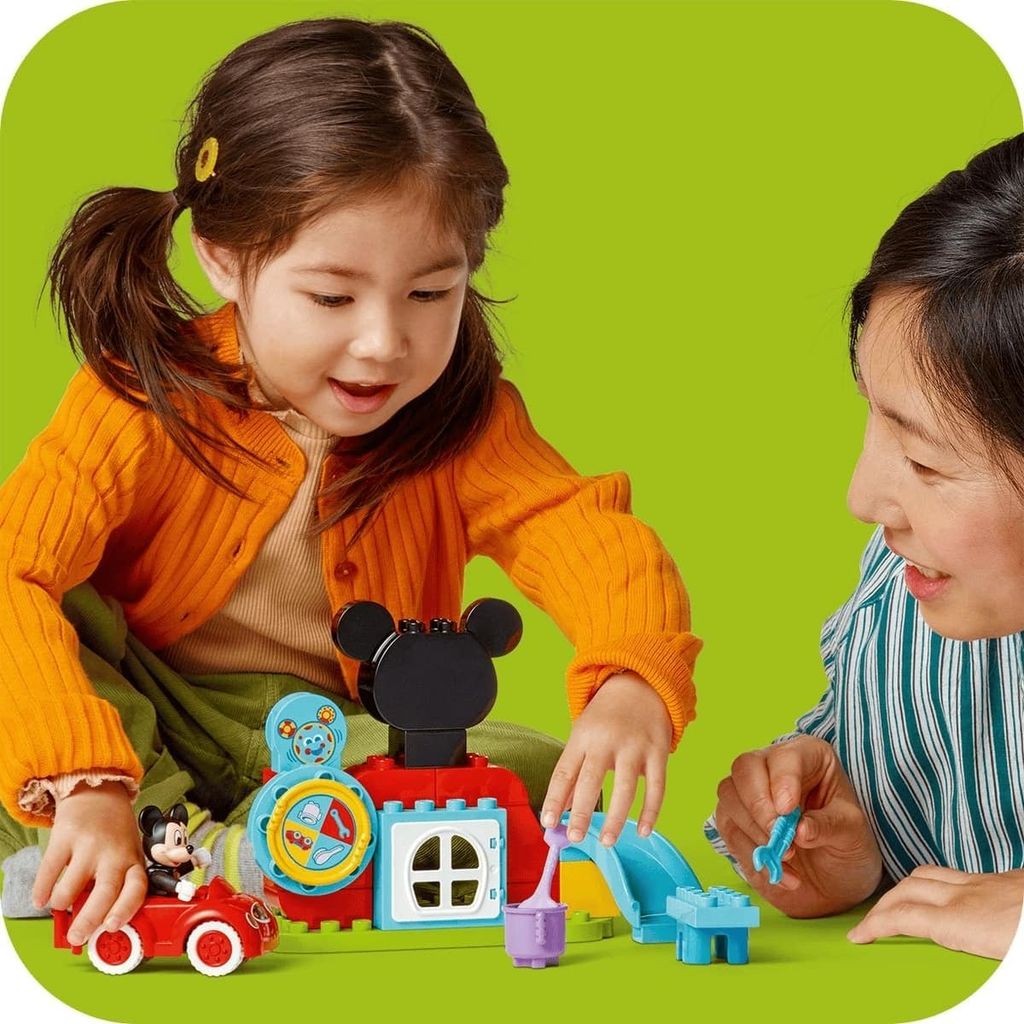 Lego Duplo Nhà Câu Lạc Bộ Mickey Mouse Và Xe Hơi 10454