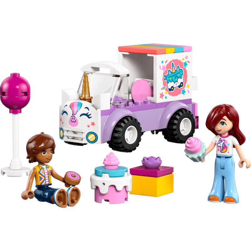 Lego Friends Đồ Chơi Lắp Ráp Xe Giao Bánh Kỳ Lân