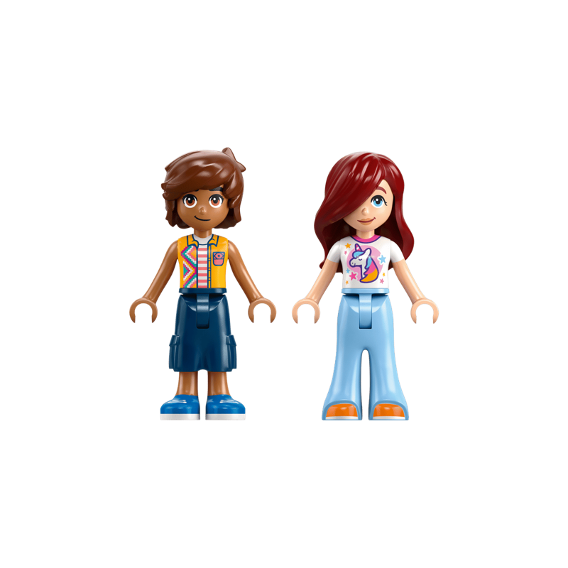 Lego Friends Đồ Chơi Lắp Ráp Xe Giao Bánh Kỳ Lân