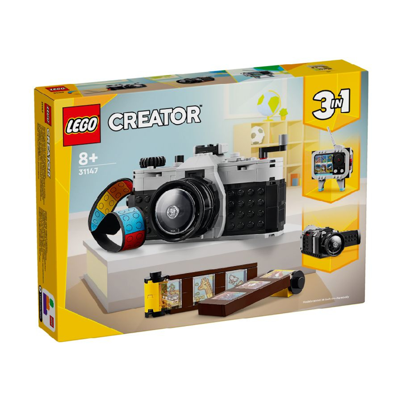 Lego Lắp Ráp Máy Ảnh Retro 31147