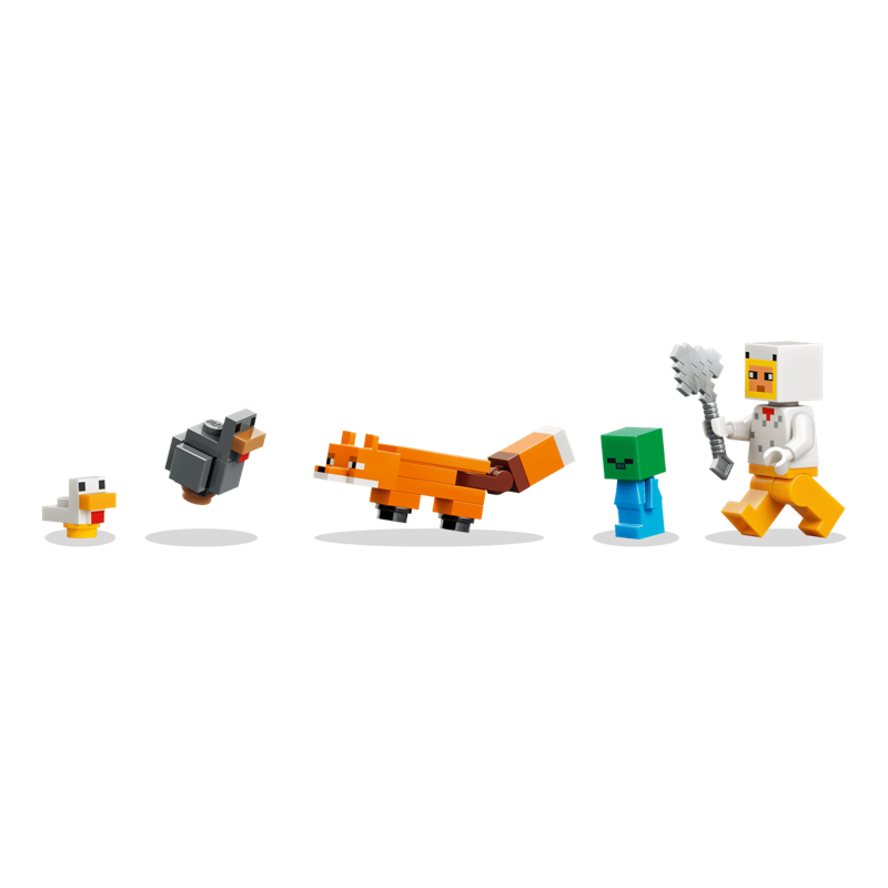 Lego Minecraft Chicken Farm 21585