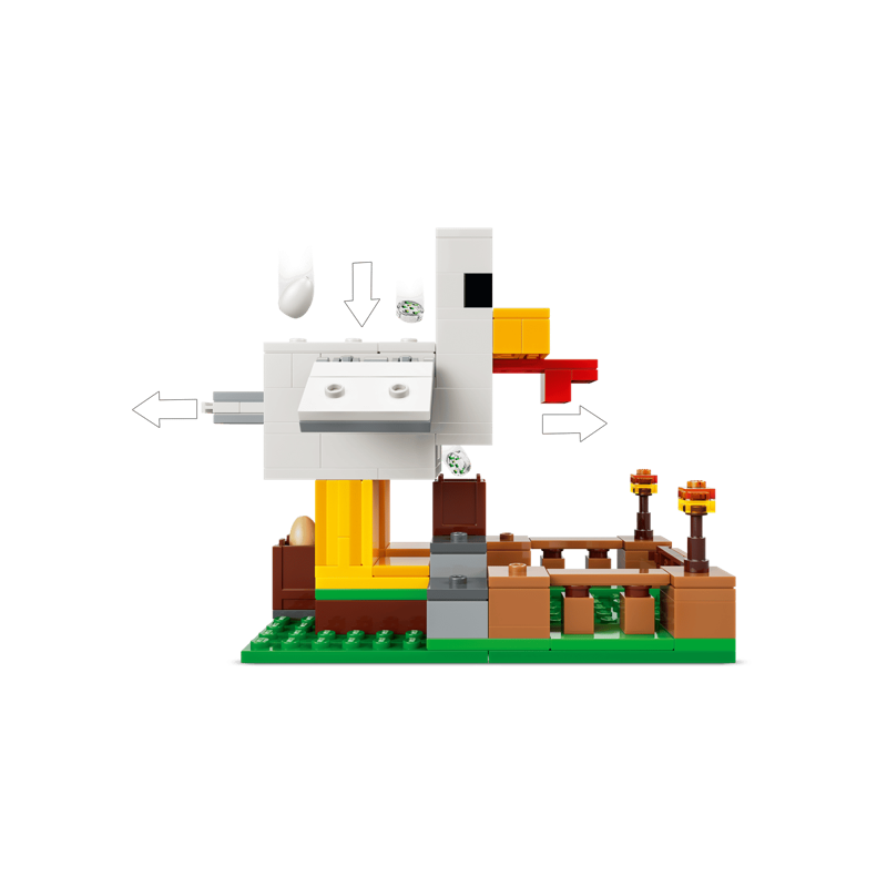 Lego Minecraft Chicken Farm 21585