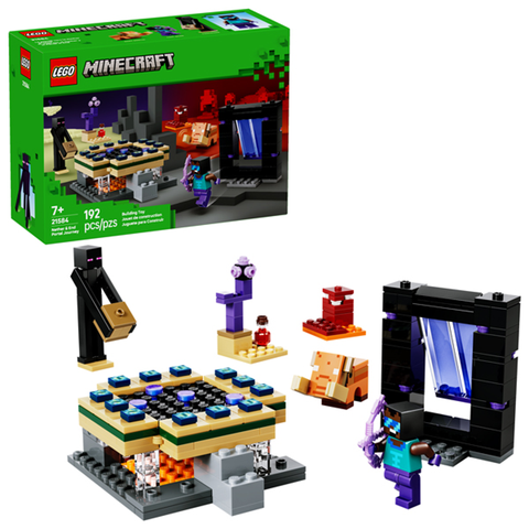 Lego Minecraft Nether & End Portal Journey 21584 (Vta)