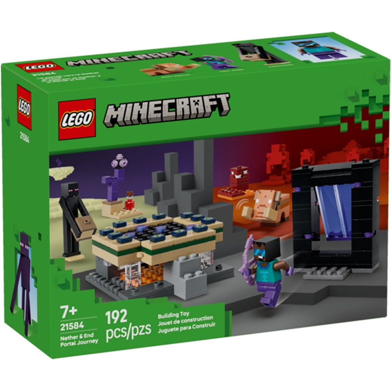 Lego Minecraft Nether & End Portal Journey 21584 (Vta)