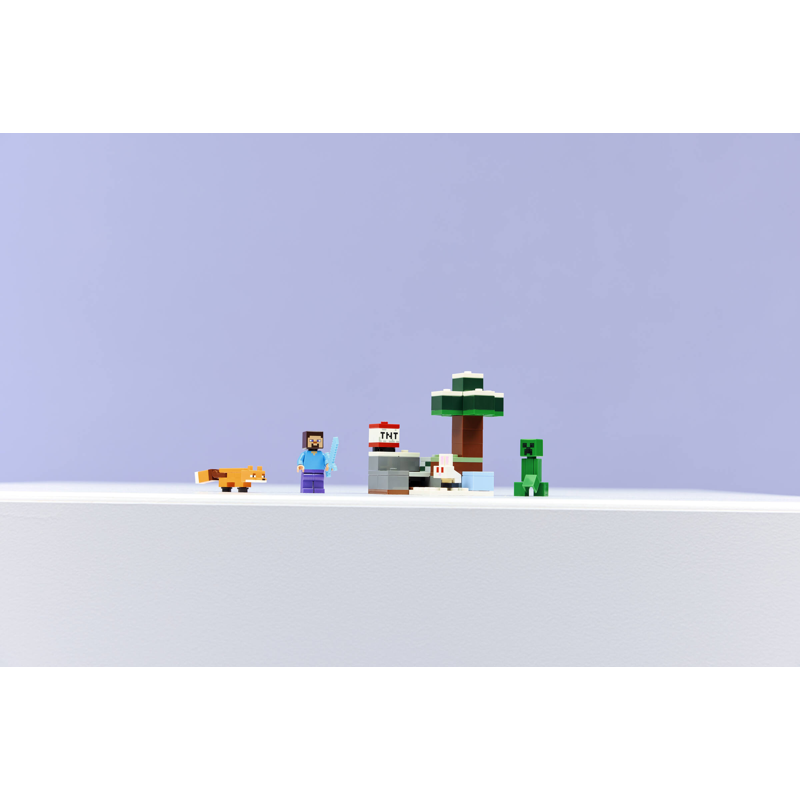 Lego Minecraft Steve's Taiga Adventure 21583