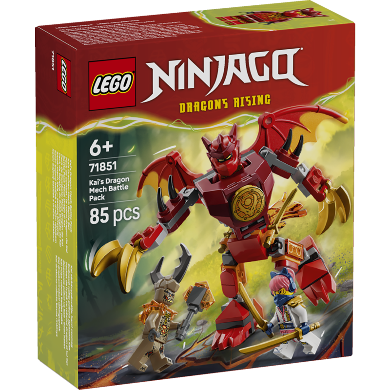 Lego Ninjago Kai's Dragon Mech Battle Pack 71851 (Vta)
