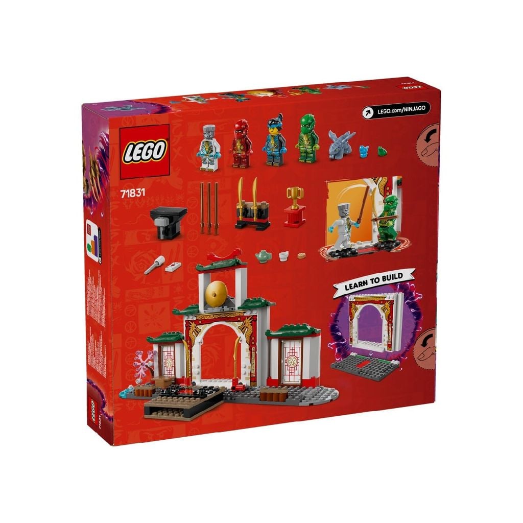 Lego Ninjago Lắp Ráp Đền Ninja Spinjitzu 71831