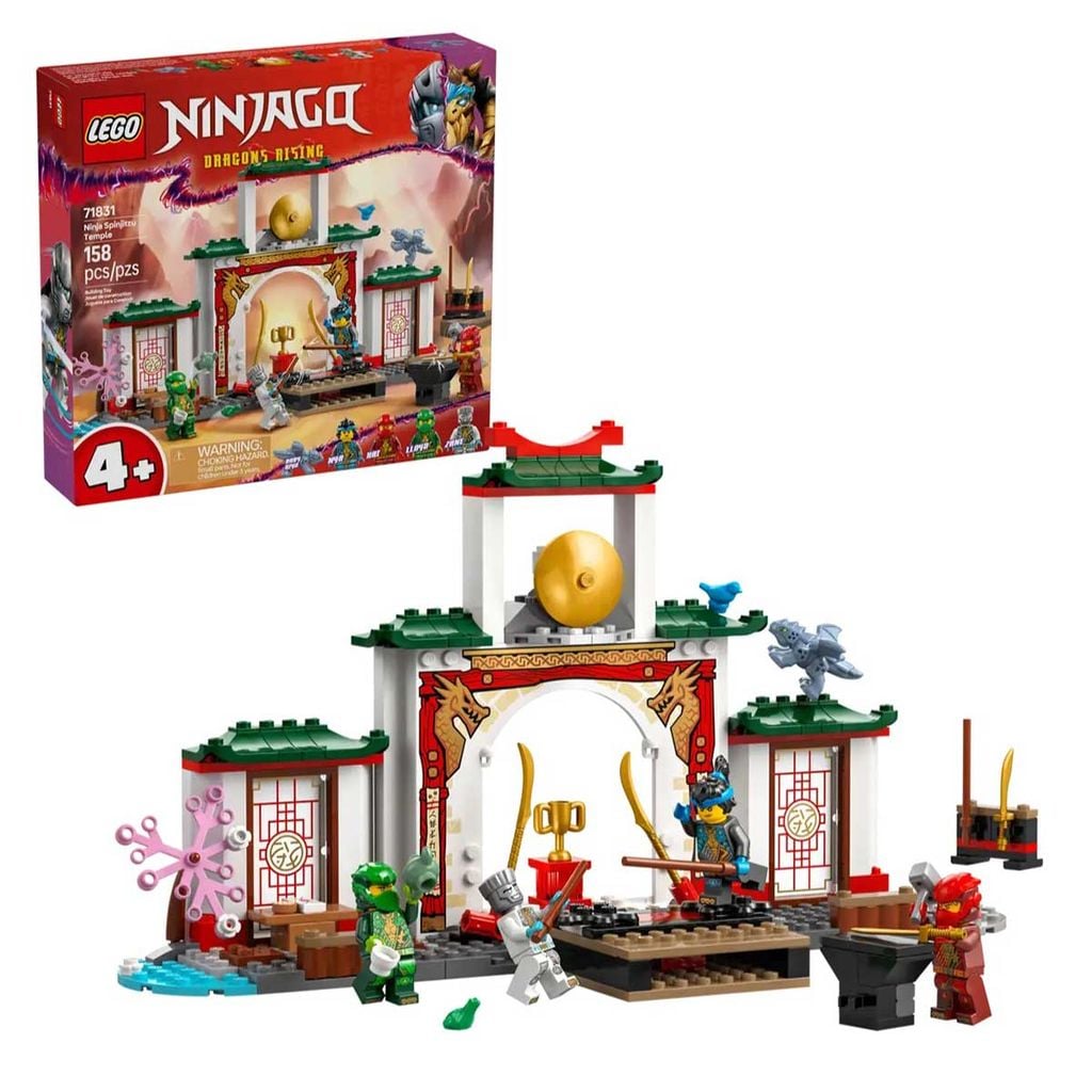 Lego Ninjago Lắp Ráp Đền Ninja Spinjitzu 71831