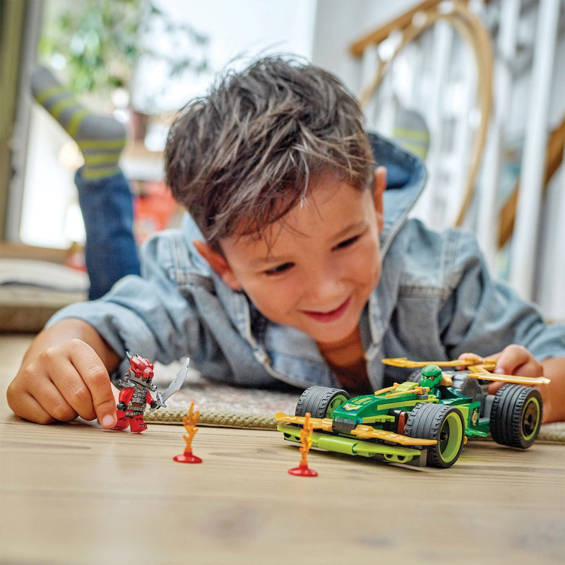Lego Ninjago Láp Ráp Xe Đua Của Lloyd 71828 (Vta)