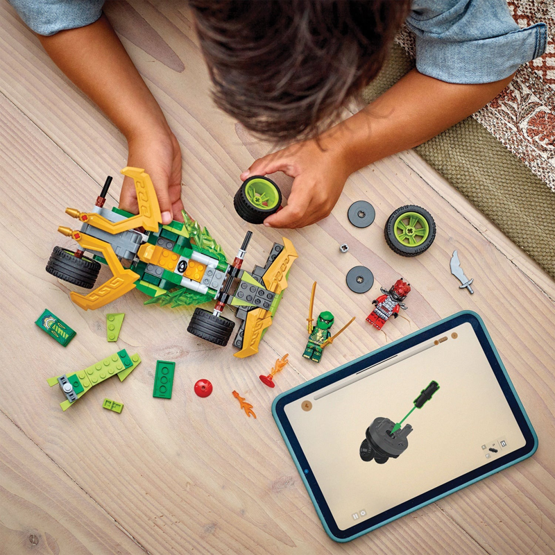 Lego Ninjago Láp Ráp Xe Đua Của Lloyd 71828 (Vta)