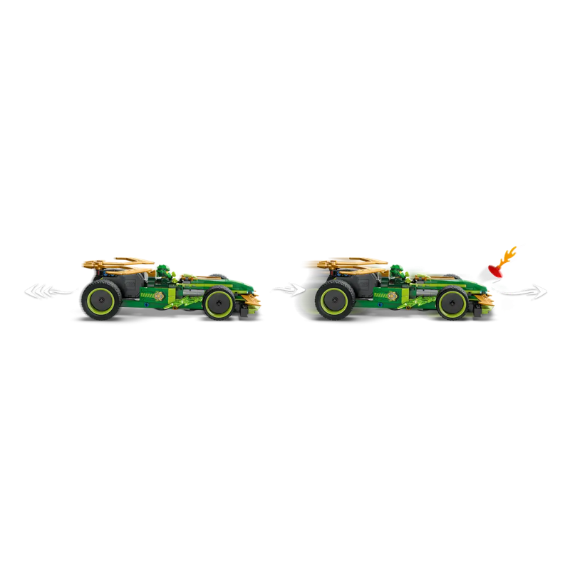 Lego Ninjago Láp Ráp Xe Đua Của Lloyd 71828 (Vta)