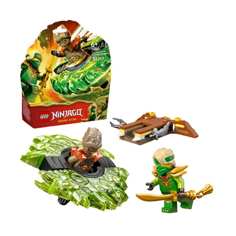 Lego Ninjago Lloyd vs. Earth Monster Spinner 71850