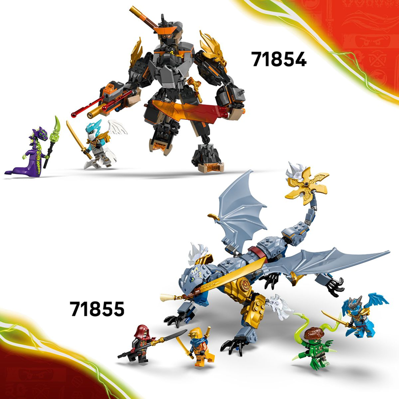Lego Ninjago Ninja Dragon Riyu's Battle 71855