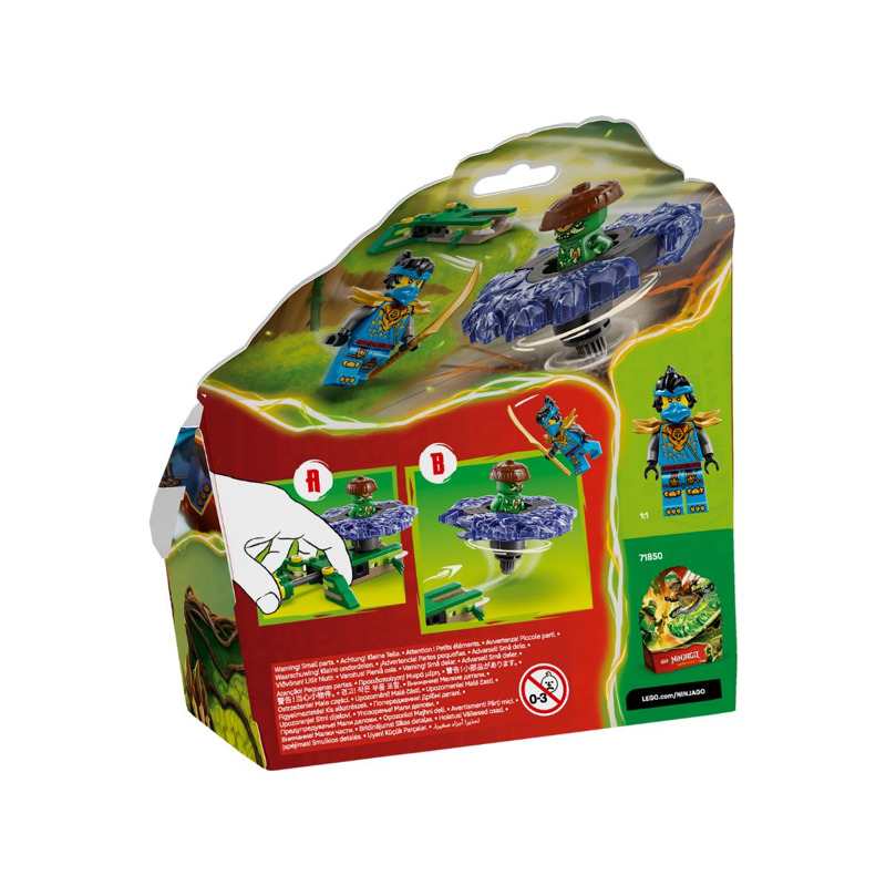 LEGO NINJAGO Nya Vs. Mutation Monster Spinner 71849