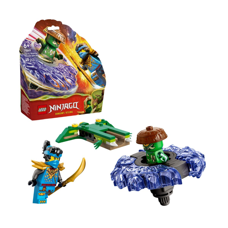LEGO NINJAGO Nya Vs. Mutation Monster Spinner 71849