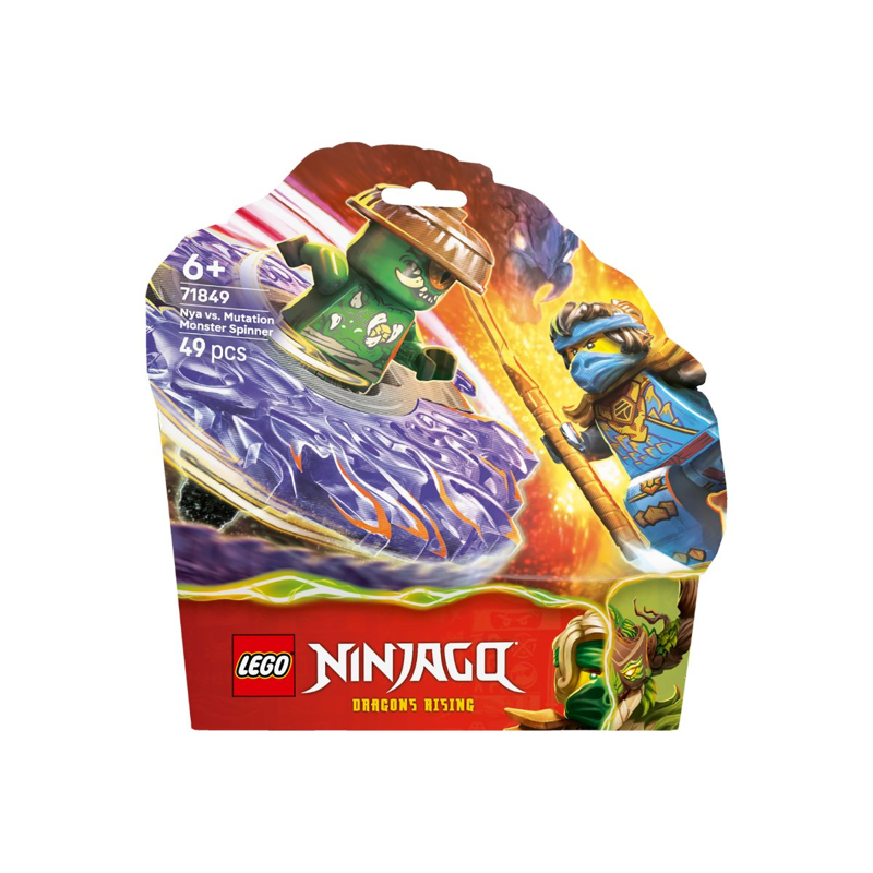 LEGO NINJAGO Nya Vs. Mutation Monster Spinner 71849