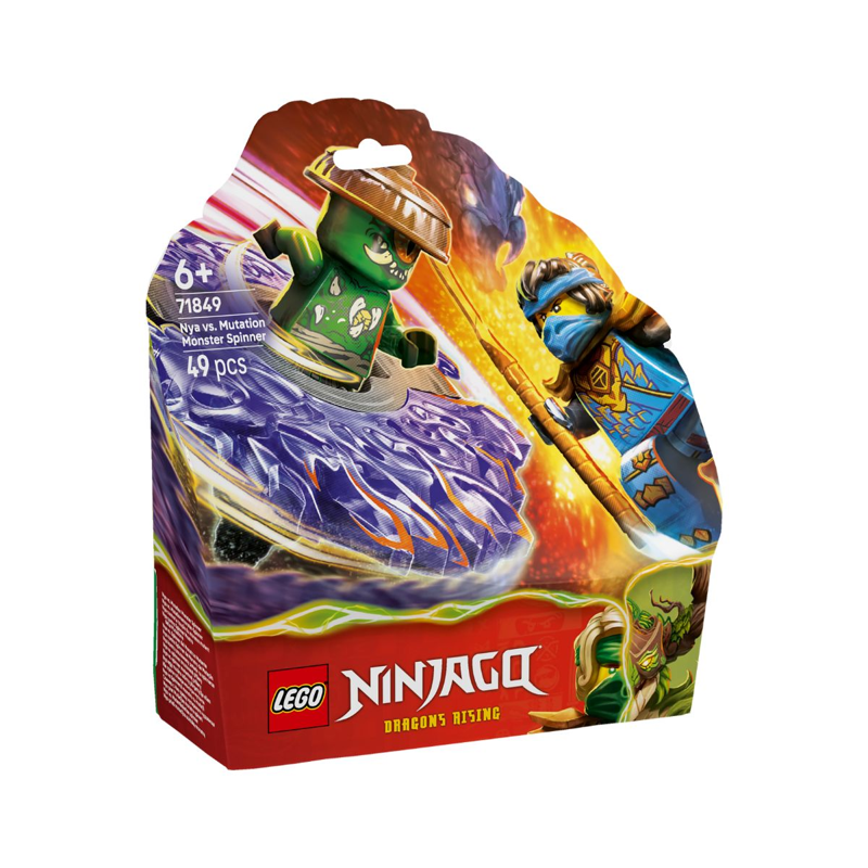 LEGO NINJAGO Nya Vs. Mutation Monster Spinner 71849