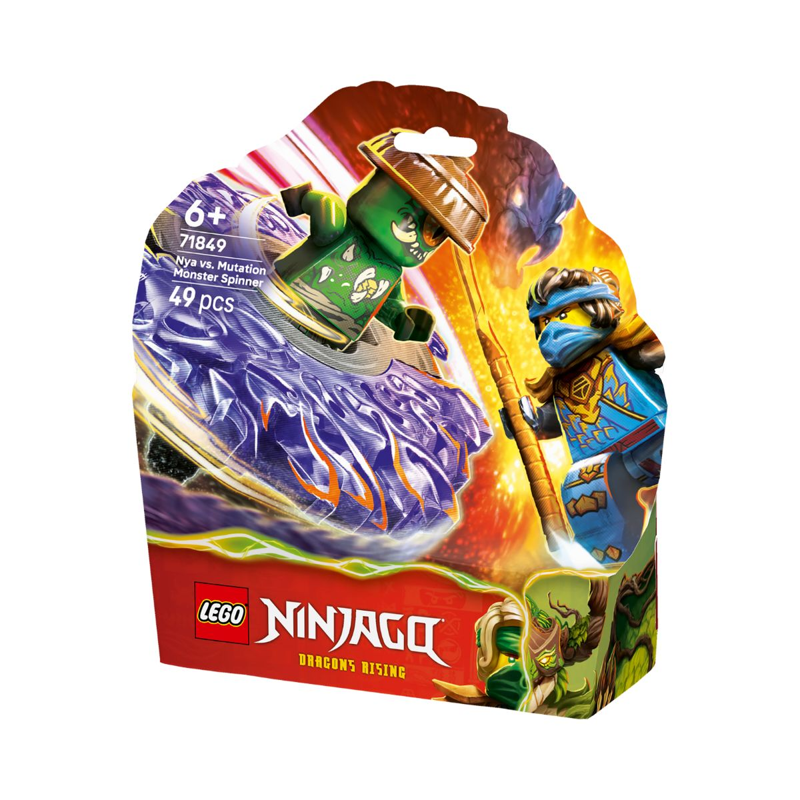 LEGO NINJAGO Nya Vs. Mutation Monster Spinner 71849