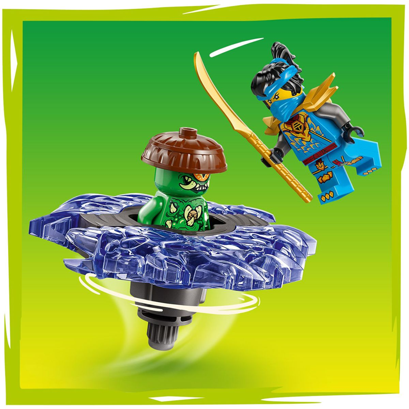 LEGO NINJAGO Nya Vs. Mutation Monster Spinner 71849