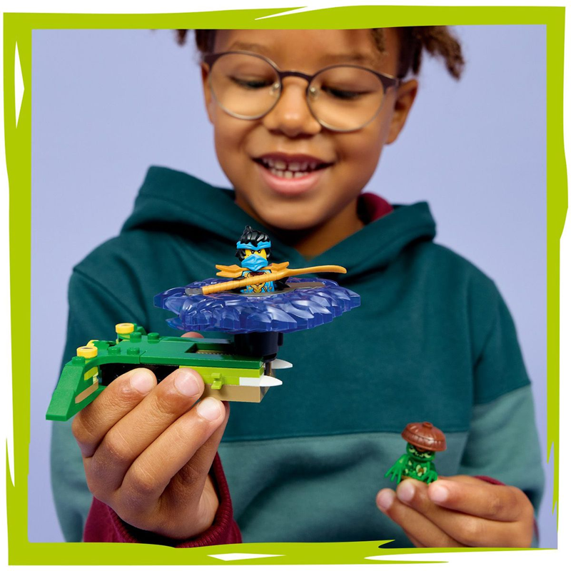 LEGO NINJAGO Nya Vs. Mutation Monster Spinner 71849