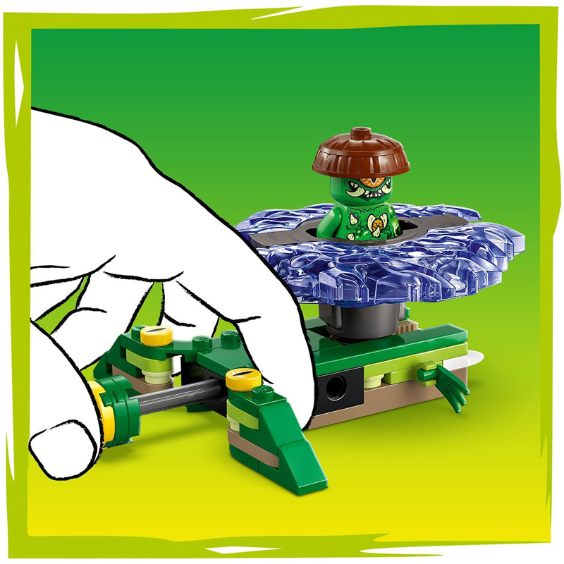 LEGO NINJAGO Nya Vs. Mutation Monster Spinner 71849
