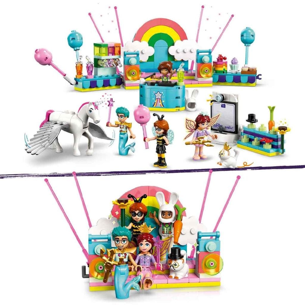 Lego Friends Đồ Chơi Lắp Ráp Tiệc Hóa Trang Chủ Đề Kỳ Lân Và Tiên 42661