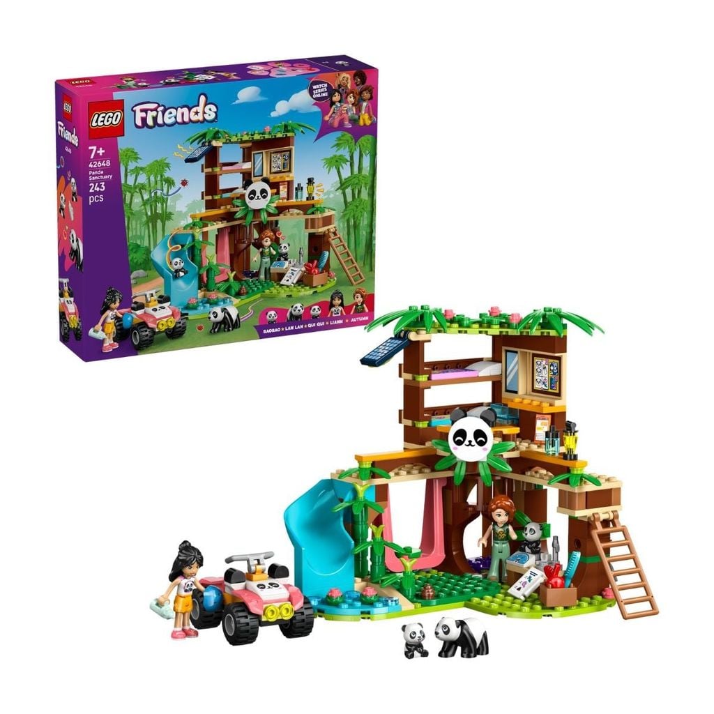 Lego Friends Đồ Chơi Lắp Ráp Trung Tâm Bảo Tồn Gấu Trúc 42648