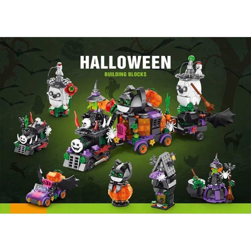 Lele Brother Lắp Ráp Đoàn Tàu Halloween TDM-T002 60019647 (Giao mẫu ngẫu nhiên)