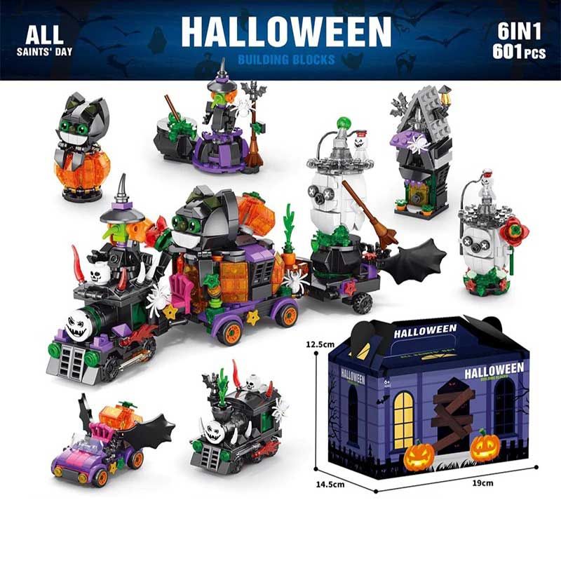 Lele Brother Lắp Ráp Đoàn Tàu Halloween TDM-T002 60019647 (Giao mẫu ngẫu nhiên)