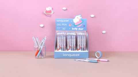 Viết Gel 4 Cây/Vỉ LG-42657