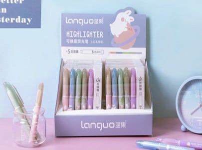 Bộ 5 Cây Viết Highlight Lg-42691 H/14 (Thnk037)