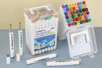 Hộp Viết Vẽ 2 Đầu 48 Màu Lg-43220