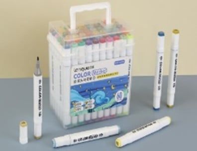 Hộp Viết Vẽ 2 Đầu 60 Màu Lg-43221