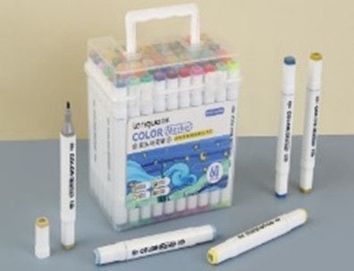 Hộp Viết Vẽ 2 Đầu 60 Màu Lg-43221