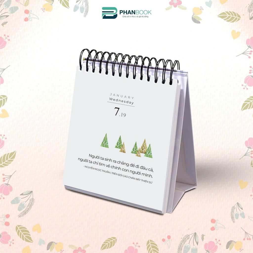 Lịch Bloc Để Bàn Bính Ngọ 2026 - 365 Ngày Gieo Mầm Yêu Thương