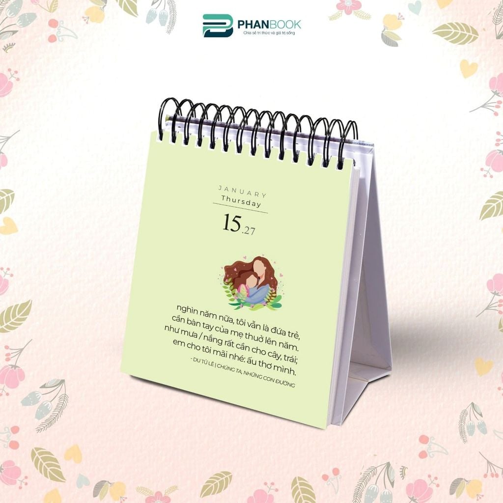 Lịch Bloc Để Bàn Bính Ngọ 2026 - 365 Ngày Gieo Mầm Yêu Thương