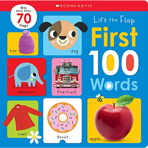 Lift The Flap: First 100 Words_Scho US 1222