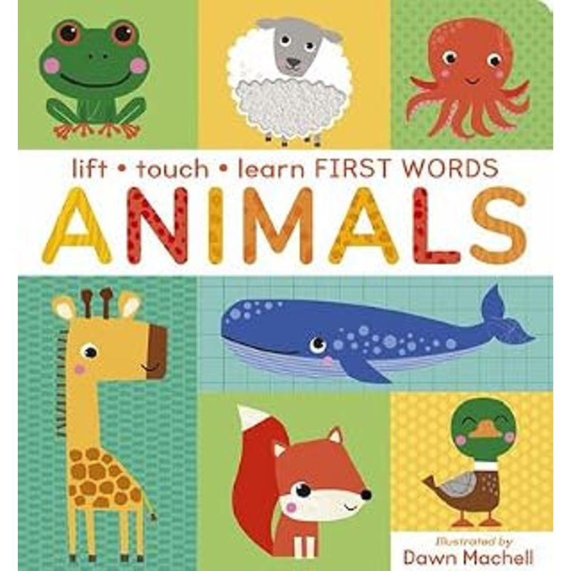 Lift Touch And Learn First Words: Animals
